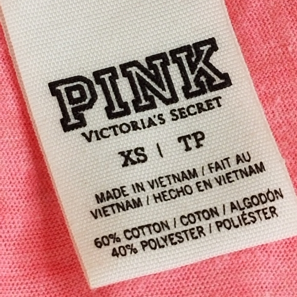 Victoria's Secret Pink Sequin Tank Top Crop Top‎ Size XS - Picture 8 of 10